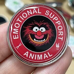 Sesame Street Elmo Emotional Support Animal Enamel Pins 405-2
